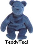 Teddy-teal old
